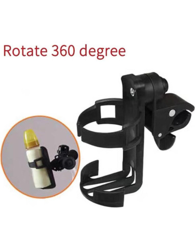 Soporte de Botella de Agua GLDYTIMES Rotación 360 para Bicicleta