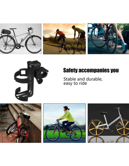 Soporte de Botella de Agua GLDYTIMES Rotación 360 para Bicicleta