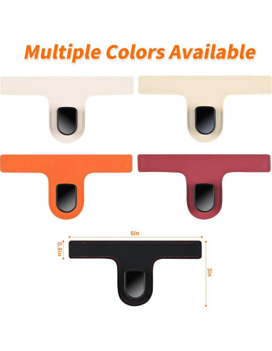 Ganchos de coche JEYODA para asientos deportivos - Organizador negro