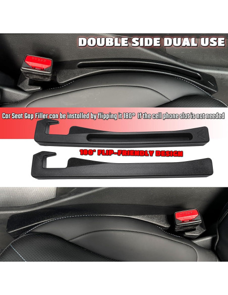 Relleno Espacio entre Asientos FARVHES Negro - Paquete de 2