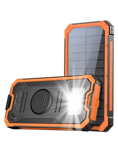 Banco de Energía Solar 20000mAh DongGuan Cargador Inalámbrico