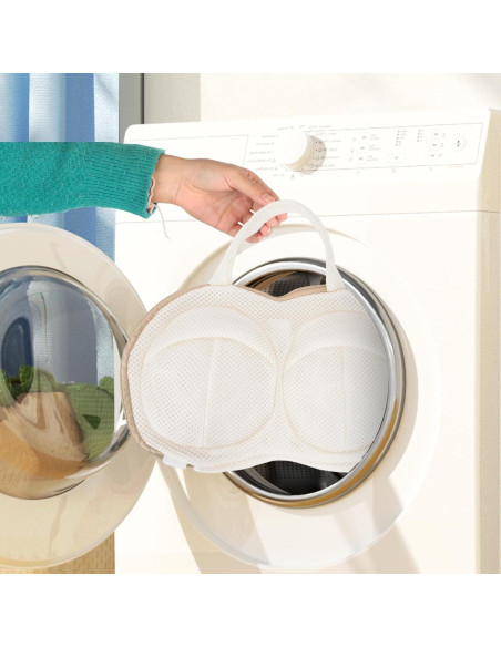 Bolsa de Lavandería para Sujetadores F-OS022C Beige