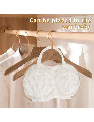 Bolsa de Lavandería para Sujetadores F-OS022C Beige