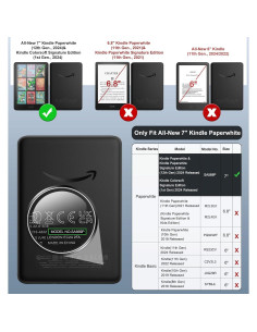 MoKo Protector Pantalla 3 Paquete para Kindle 7" 2024 2