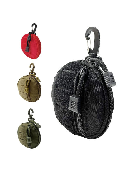 Bolsa Molle Táctica GZWER WR-TP094 Nylon 1000D Negra