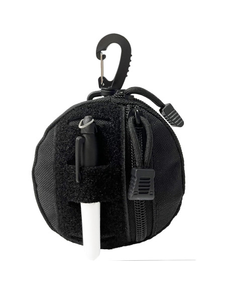Bolsa Molle Táctica GZWER WR-TP094 Nylon 1000D Negra