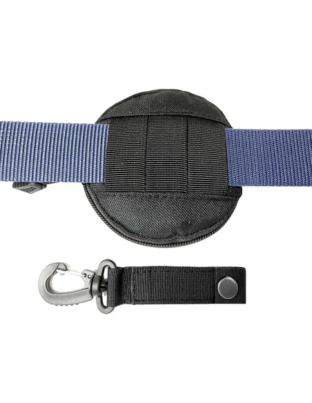 Bolsa Molle Táctica GZWER WR-TP094 Nylon 1000D Negra