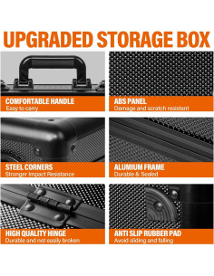 Caja de Almacenamiento para Cartas MIXPOET - Grande, Impermeable 2