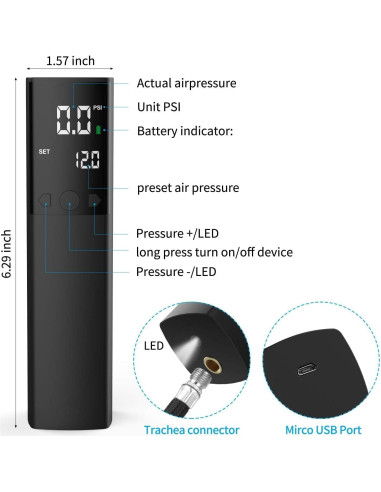Bomba de Pelotas Eléctrica Pumteck AP1-P Compacta 4 LPM