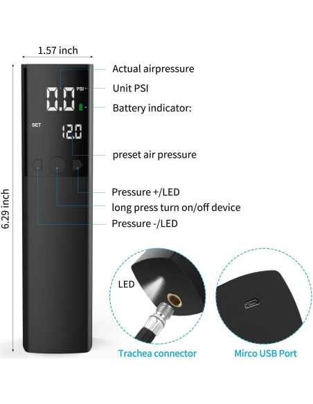 Bomba de Pelotas Eléctrica Pumteck AP1-P Compacta 4 LPM