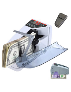 Contador de Dinero Portátil Cosdio CSD-001 con Luz UV