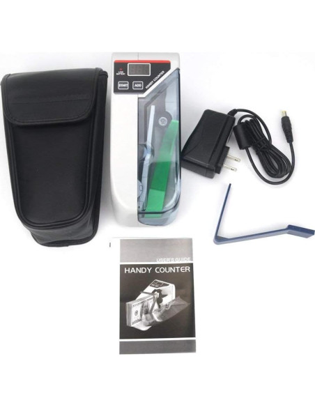 Contador de Dinero Portátil Cosdio CSD-001 con Luz UV