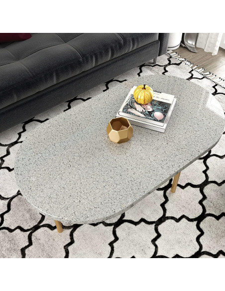 Papel Contacto VEELIKE Mármol Impermeable 81.3x900 cm Gris