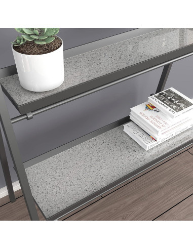 Papel Contacto VEELIKE Mármol Impermeable 81.3x900 cm Gris