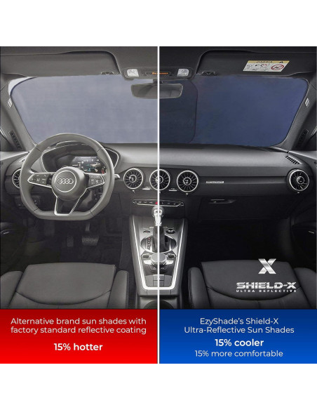 EzyShade Parasol para Parabrisas Mediano Reflectante