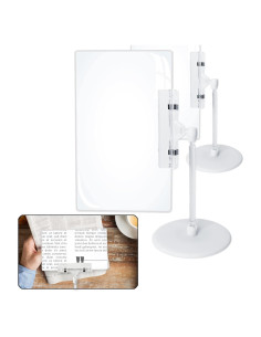 Lupa de Página Completa SADIKALO 18x13 cm 3X Manos Libres