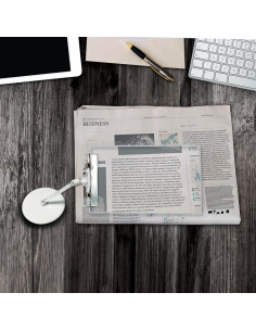 Lupa de Página Completa SADIKALO 18x13 cm 3X Manos Libres 2