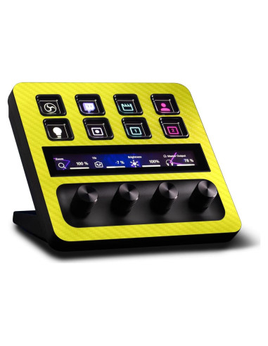 Carcasa de Fibra de Carbono MightySkins para Elgato Stream Deck +