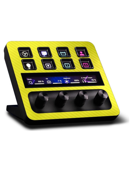 Carcasa de Fibra de Carbono MightySkins para Elgato Stream Deck +