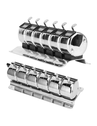 Contador Manual Mecánico YWBL-WH 4 Dígitos 9999 Acero Inoxidable