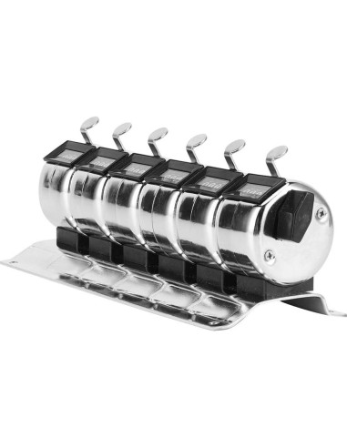 Contador Manual Mecánico YWBL-WH 4 Dígitos 9999 Acero Inoxidable