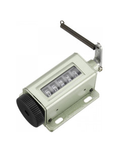 Contador Manual Tally uxcell 5 Dígitos Mecánico 80g