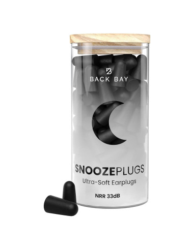 Tapones para Oídos SnoozePlugs Ultra Suaves 60 Pares 33dB