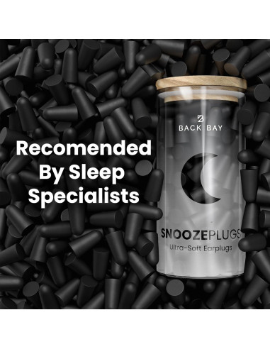 Tapones para Oídos SnoozePlugs Ultra Suaves 60 Pares 33dB