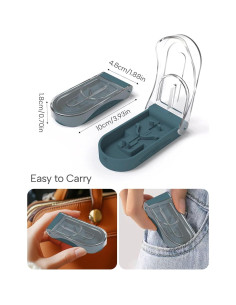 Cortador de Pastillas E ENASUE Gris con Etiquetas Medicamentos 2