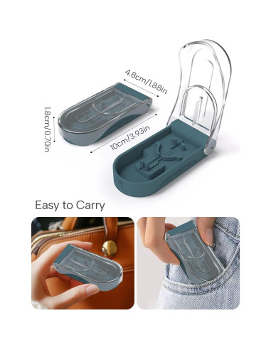 Cortador de Pastillas E ENASUE Gris con Etiquetas Medicamentos