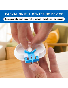 Cortador de Pastillas Pill Mill - Divisor Profesional con EasyAlign 2