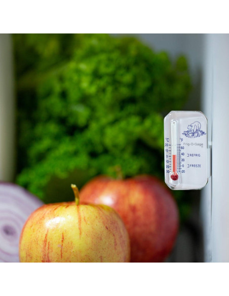 Termómetro Frig-o-Gage Sun Company - Refrigerador y Freezer Termómetro Frig-o-Gage Sun Company - Refrigerador y Freezer