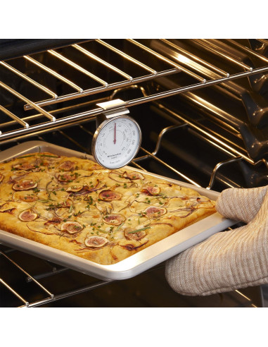 Termómetro de horno KitchenAid KQ903 3-en-1 acero inoxidable