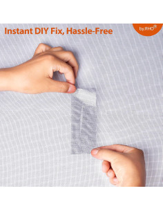 Cinta de Reparación de Pantallas by.RHO 4,57m Negro Fuerte 2