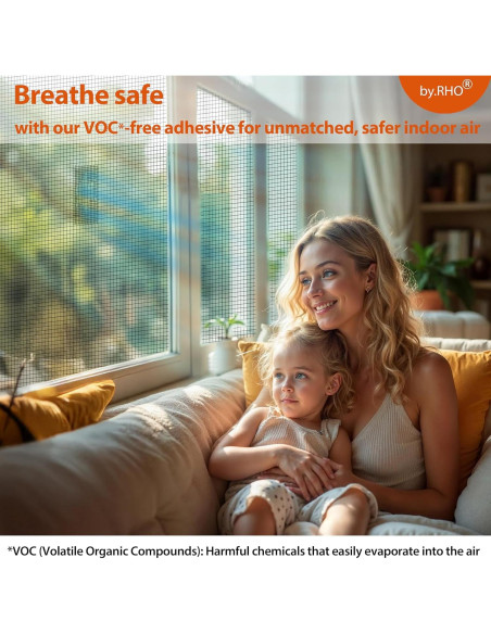 Cinta de Reparación de Pantallas by.RHO 4,57m Negro Fuerte