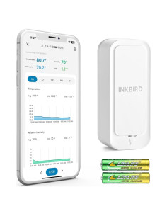 Termómetro Higrómetro Inkbird ITH-11-B Bluetooth IP65 Mini