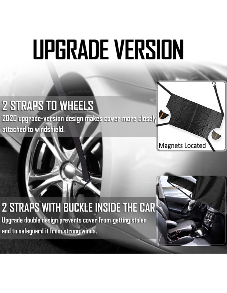 Cubierta de Nieve EXQUISLIFE TOK-GZ 208x157 cm Impermeable