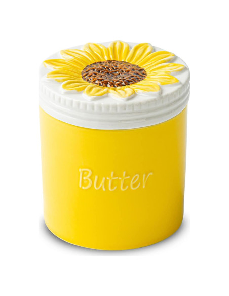 Tazón de Mantequilla Cerámica Lumei 1.5 Tazas Antideslizante