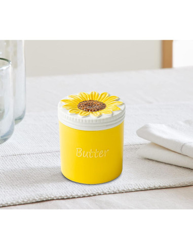 Tazón de Mantequilla Cerámica Lumei 1.5 Tazas Antideslizante