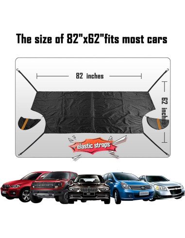 Cubierta de Nieve EXQUISLIFE TOK-GZ 208x157 cm Impermeable