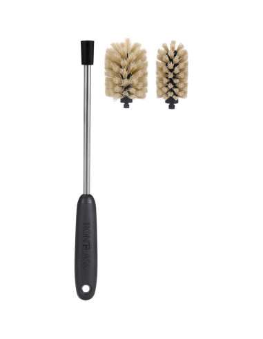 Cepillo de Limpieza para Botellas Iron Flask con Cabeza Extra