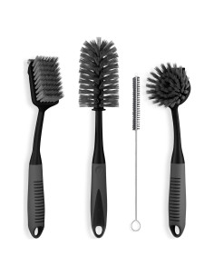 Juego de cepillos de cocina Trazon 4 piezas - limpieza fácil