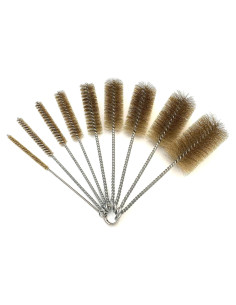 Juego de Cepillos de Limpieza Ctsyuqoo - 9 Piezas, Cerda de Latón