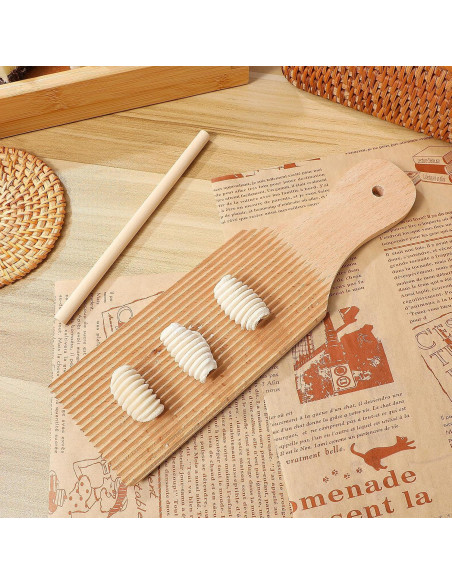 Tablero de Pasta Cabilock con Rodillo y Palas de Madera