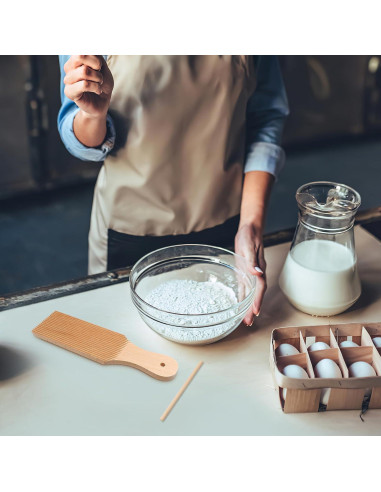 Tablero de Pasta Cabilock con Rodillo y Palas de Madera