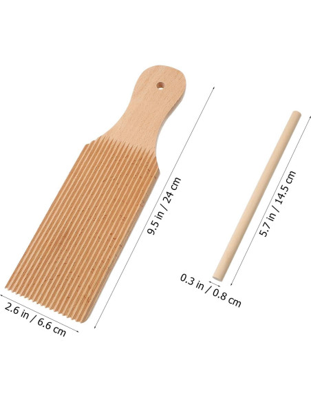 Tablero de Pasta Cabilock con Rodillo y Palas de Madera