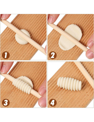 Tablero de Pasta Cabilock con Rodillo y Palas de Madera