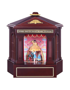Caja de Música Animada Sr. Navidad Cascanueces 26cm