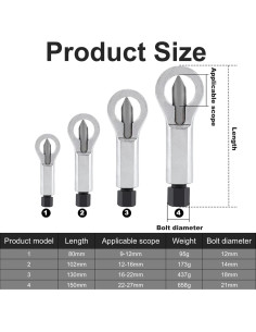 Partidor de Nueces Manual Lpluziyyds Acero 12-16mm Alta Resistencia 2