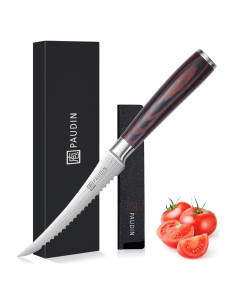 Cuchillo de Tomate PAUDIN 12.7 cm Acero Inoxidable Serrado
